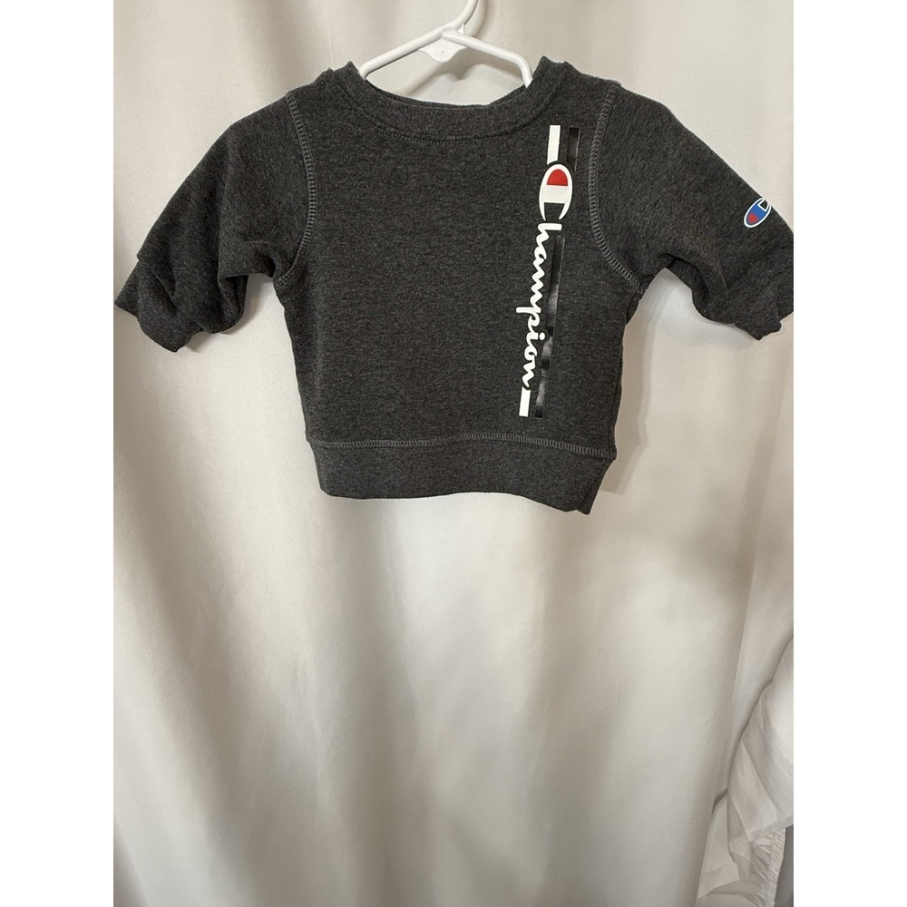 Champion Crewneck Pullover 12 months Grey D36
